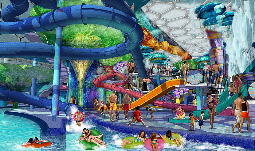 Autors: amanda173 Iespaidīgais ūdens atrakciju parks "Water Cube"