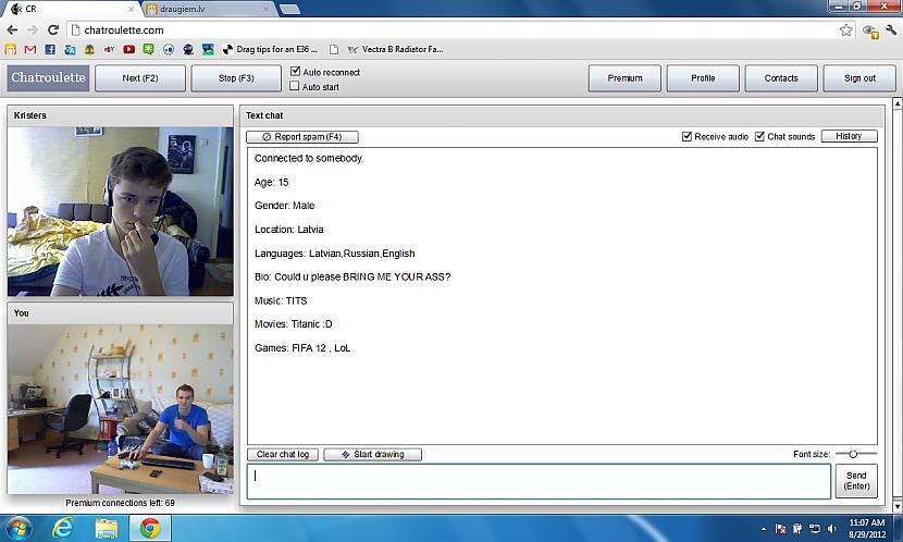 Autors: Trakais Jānis Latvieši chatroulette