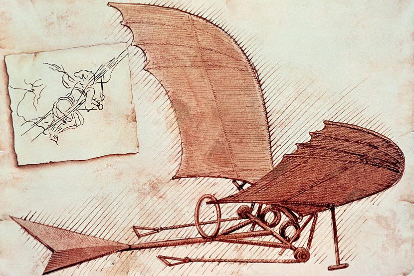 Leonardo bija izgudrojis... Autors: Fosilija 5 Leonardo Da Vinči izgudrojumi.