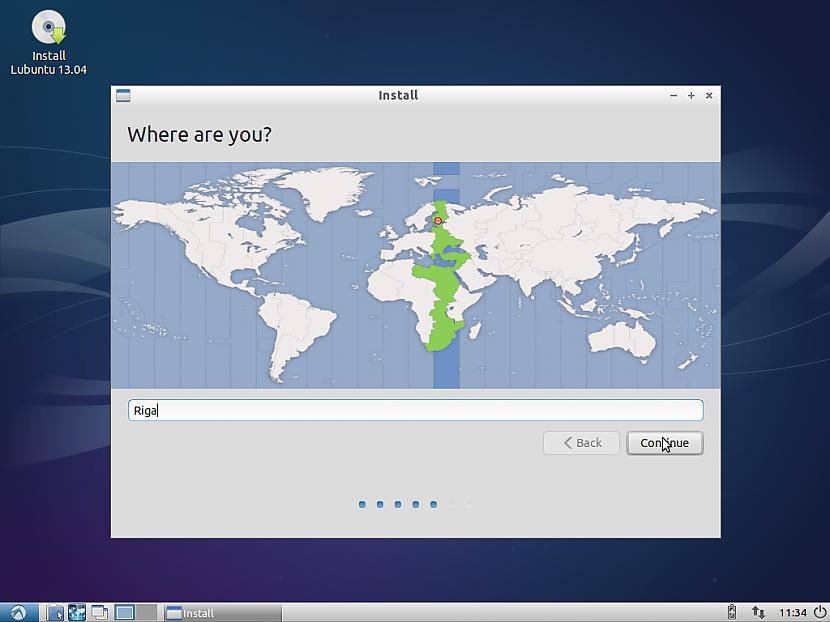 10 solis Izvēlamies savu... Autors: arvislacis Lubuntu 13.04 (Linux) instalēšana datorā