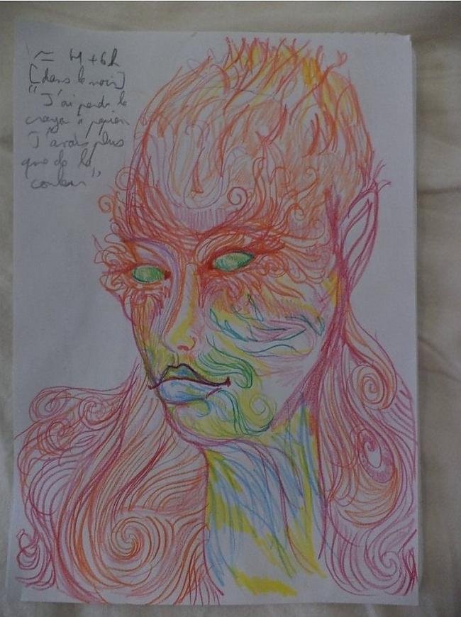 6 stundas narkotisko vielu... Autors: ORGAZMO Zīmē, lietojot LSD