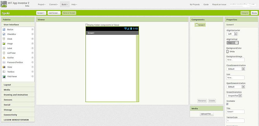 Paradīsies scaronāda lapa... Autors: Werkis2 Pamācība, kā uztaisīt savu Android programmu vai vienkāršu spēlīti !