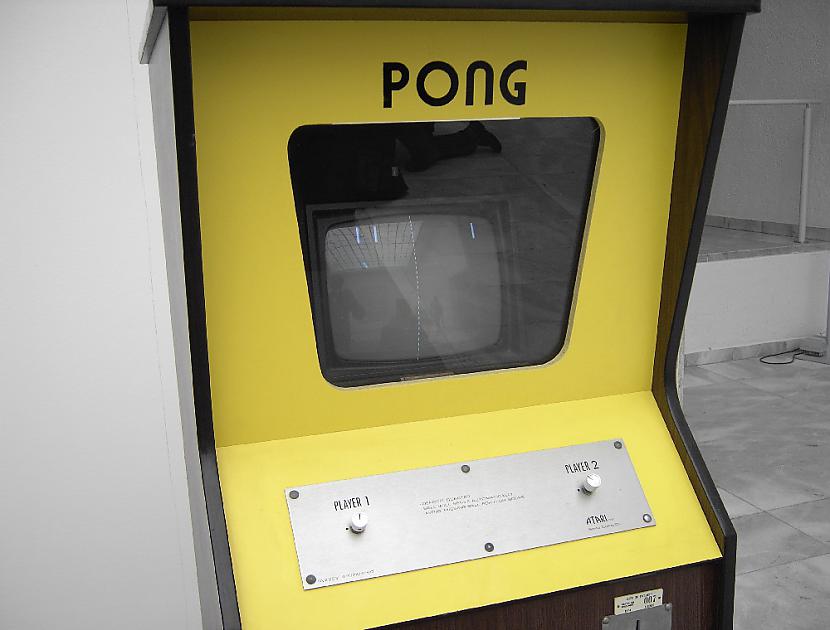 1972 gads Atari nbspPONG... Autors: Werkis2 Datorspēļu vēsture (1887.-2015) + Interesanti FAKTI (Citur vairāk neatradīsi !)