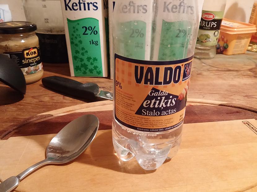 Pievieno 3 ēd k galda etiķa... Autors: Fosilija Aukstā zupa