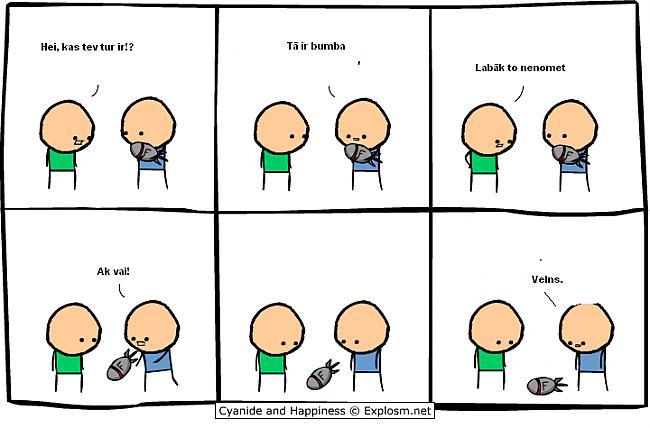 Autors: Mārtiņš2 Cyanide & Happiness LAT #10