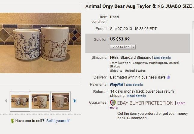 Apnikusi sava parastā krūze... Autors: ORGAZMO eBay pērlītes!