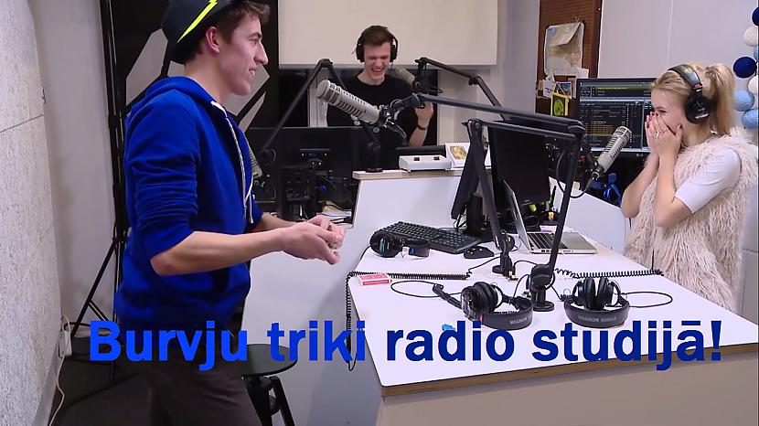 Autors: MrJebzy Burvju triki radio studijā!