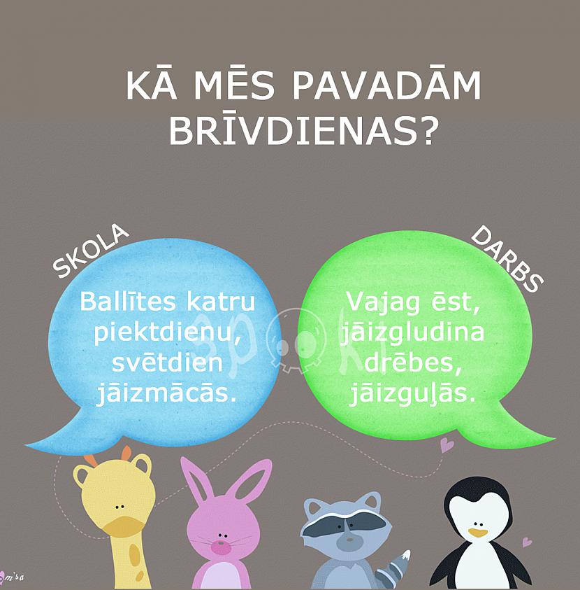 Autors: matilde 10 būtiskas atšķirības starp SKOLU un DARBU.