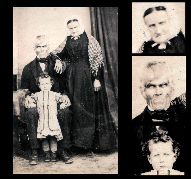 Ģimenes fotogrāfija kura... Autors: Ļaļaka 25 biedējošas vēsturiskas fotogrāfijas