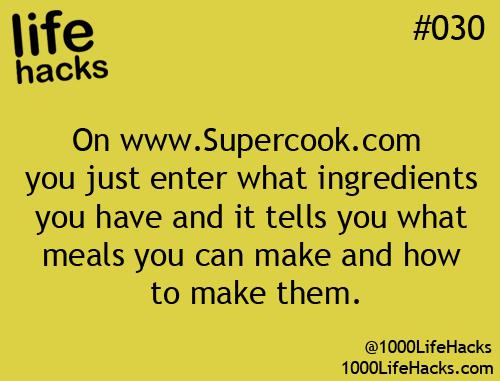 Mājaslapā wwwSupercookcom... Autors: Mārtiņš2 15 padomi vieglākai dzīvei #1