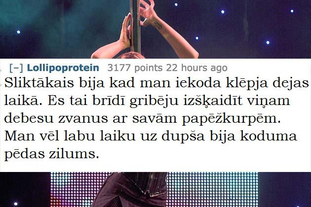 Autors: kaķūns Uzjautrinoši: ko tik klienti neprasa striptīzdejotājām :D