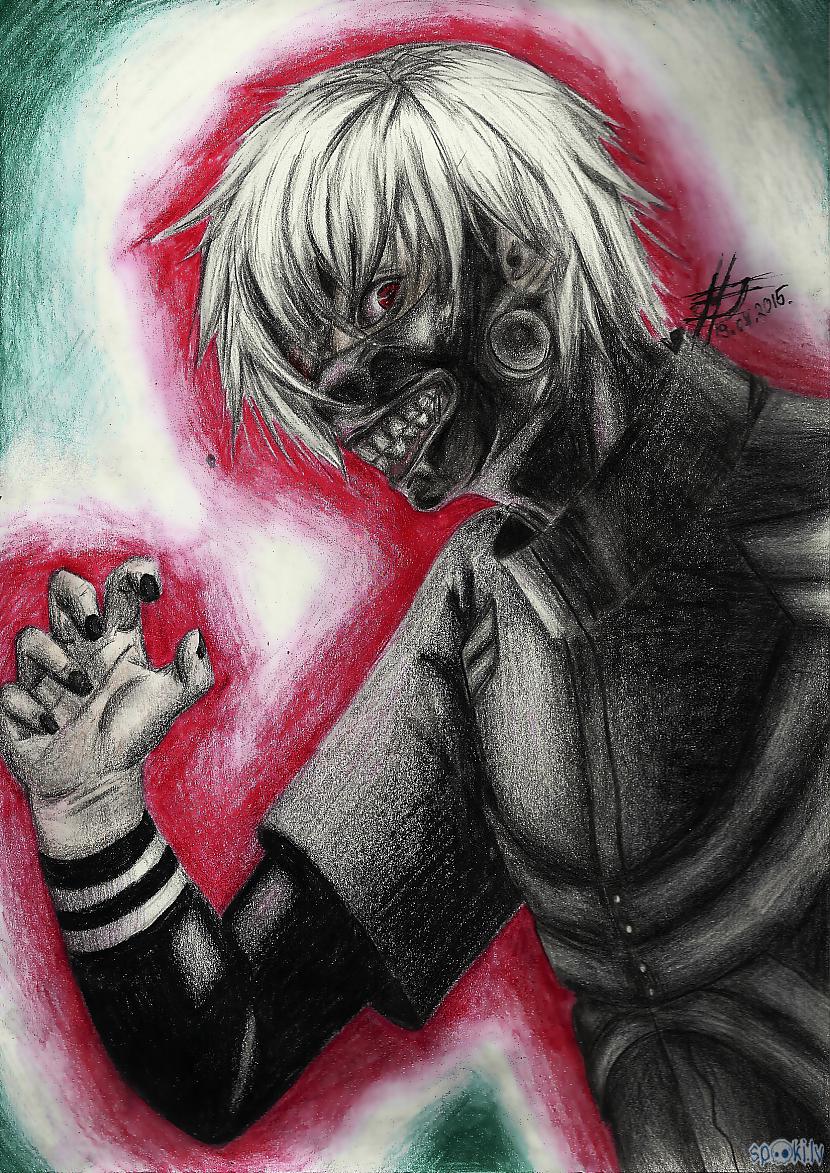 Kaneki Ken Tokyo Ghoul Autors: Rhaa Sketchbook #2