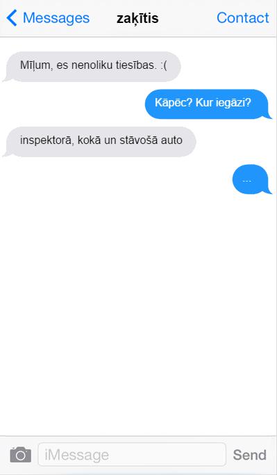 Autors: matilde Sievietes, automašīnas, sūdi un smieklīgas sarakstes!