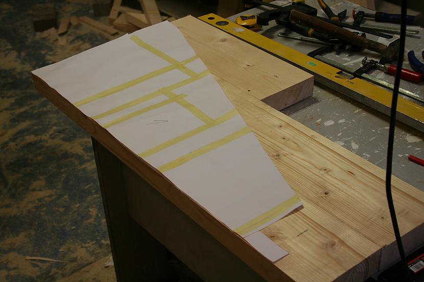 Pagrieziena pakāpieniem... Autors: I Like to Make Stuff Kā uztaisīt kāpnes 2. daļa