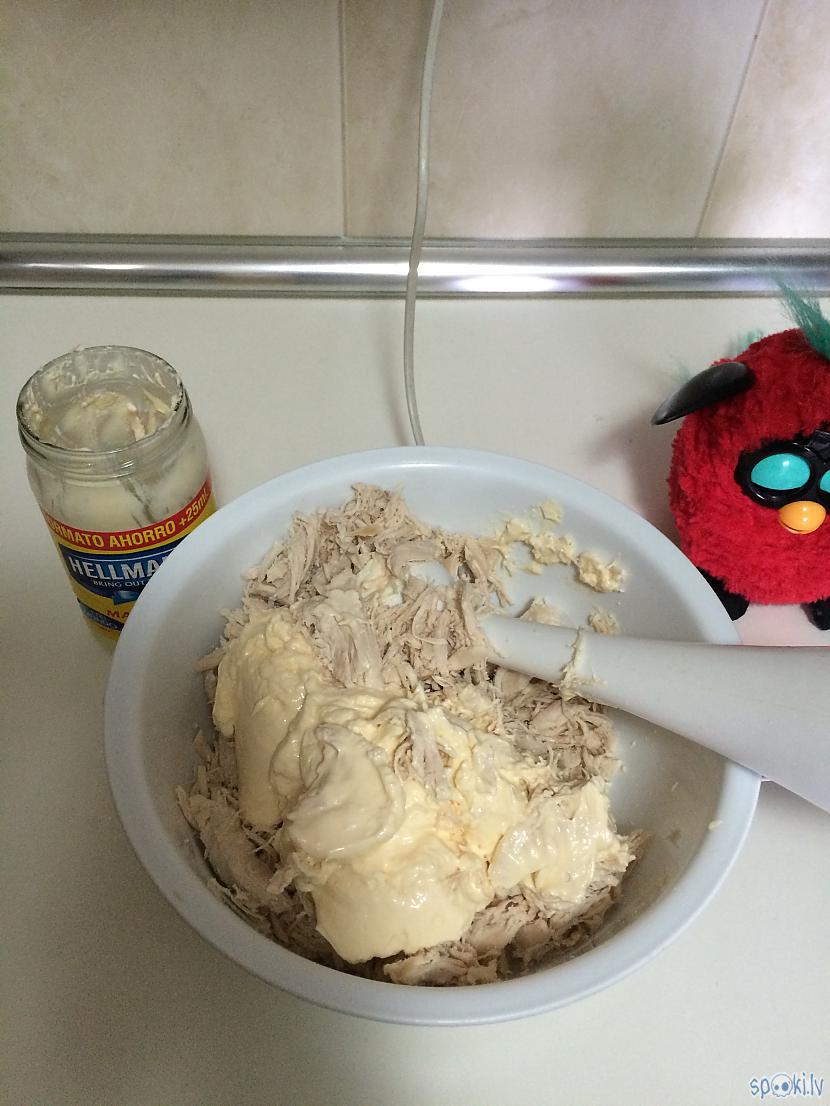 Sablenderētajam ķiplokam... Autors: PrincesaChicle Venecuēliešu arepas (noderīgi studentiem).