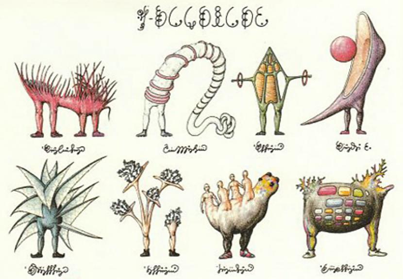 Codex SeraphinianusScarono... Autors: Lestets Savādākas grāmatas