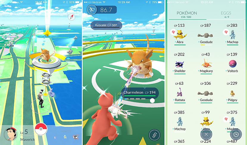 Tātad treniņzālēs ir viegli... Autors: ecefec Pokemon GO - noderīga informācija (papildināts)