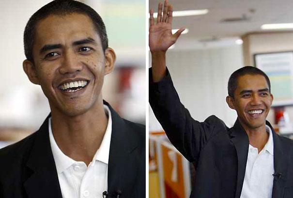 Indonēziescaronu Baraks Obama Autors: Spirtamagnāts 25+ Cilvēki no dažādām valstīm, kuri, neticami, tomēr izskatās kā slavenības!