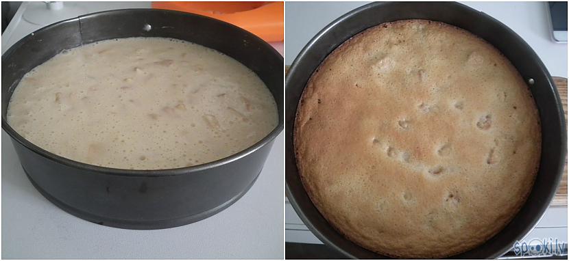 Mīklu lej iekscaronā pannā... Autors: breezy18 Kad ābolu par daudz!
