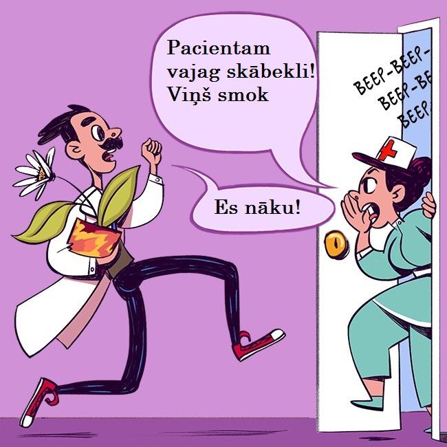 Autors: Lestets Ja es būtu ārsts...