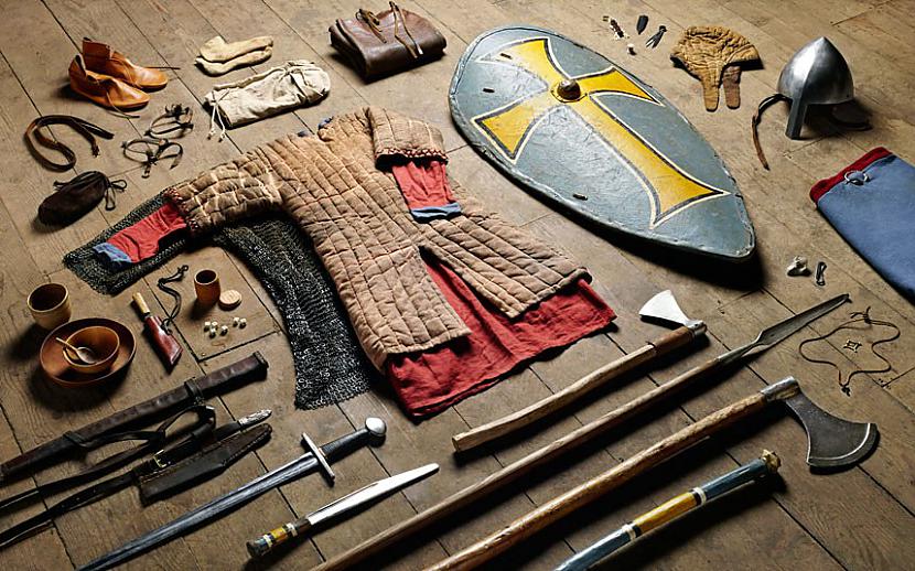 1066 g Huskarla Heistingsas... Autors: Lestets Karavīra inventārs: tā izmaiņas no 1066. līdz 2014. g.