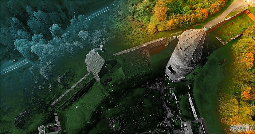 Autors: newartstudios Rudens skati no Siguldas ar dronu.