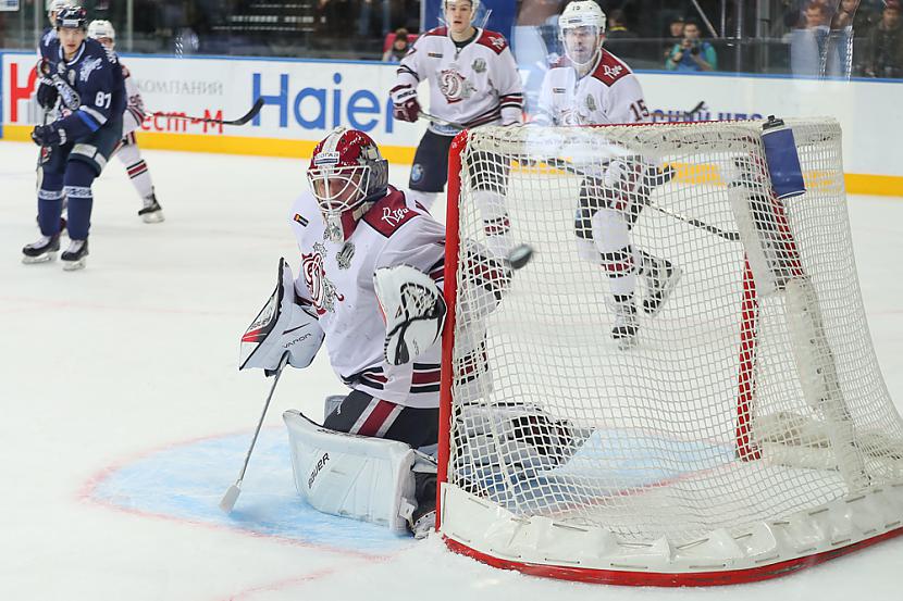 Autors: Kārlis Grundmanis Jānis Kalniņš ir KHL labākais vārtsargs.