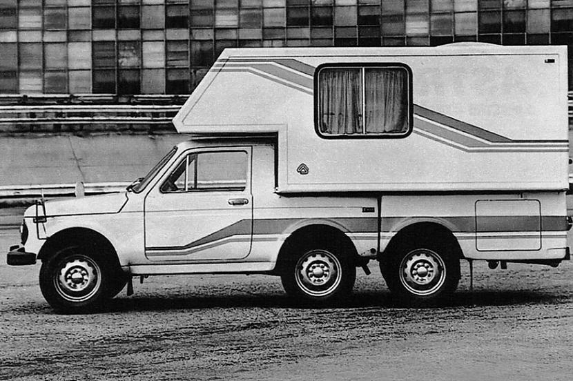 2121 Auviga80to gadu beigās... Autors: pyrathe Interesantas pārbūves versijas automašīnai "Ņiva"