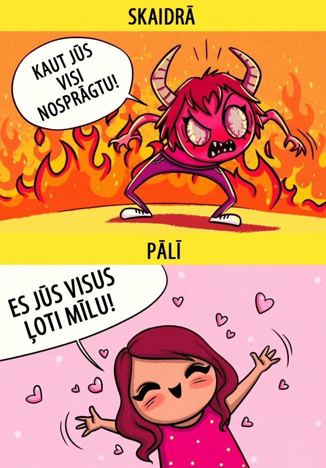 Autors: matilde 10 patiesi komiksi par to, kā cilvēks redz pasauli «skaidrā» un «pālī»