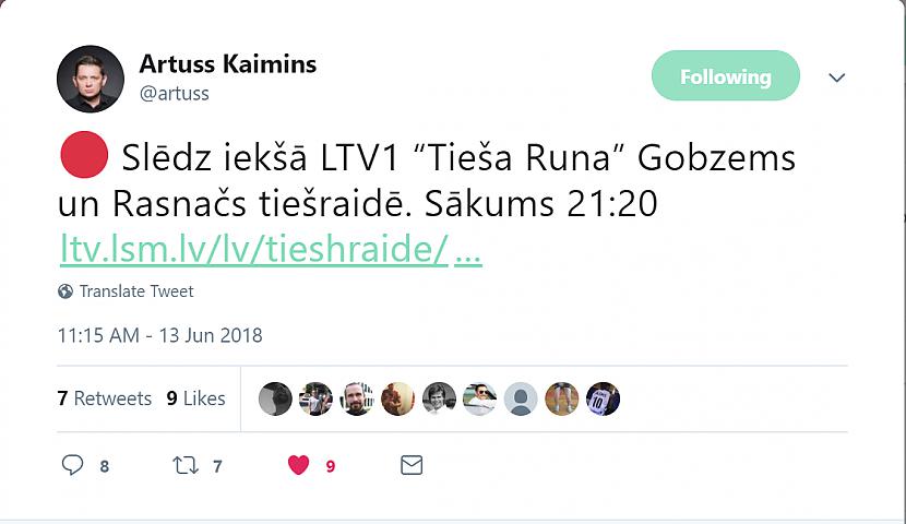 Autors: Jānis Baroniņš Tev taisnību nebūs zināt. Gobzemam tiek liegts runāt 13.06.2018