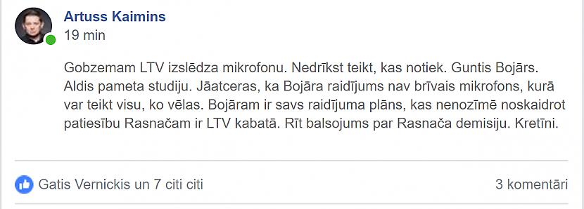 Autors: Jānis Baroniņš Tev taisnību nebūs zināt. Gobzemam tiek liegts runāt 13.06.2018