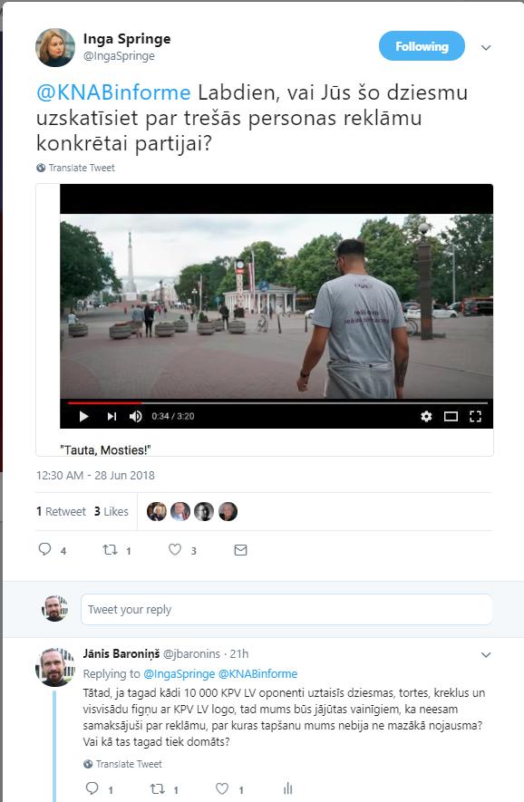 Pa to laiku Inga Spriņģe... Autors: Jānis Baroniņš Maksātnespējīgs uzņēmums skaita naudu ofšoram 2. Tauta, mosties!