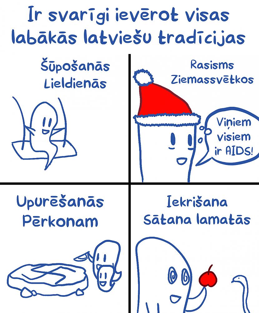 Tradicionāli ak vai domājot... Autors: TheCilveks Patriotisms, nacionālisms un tradīcijas.