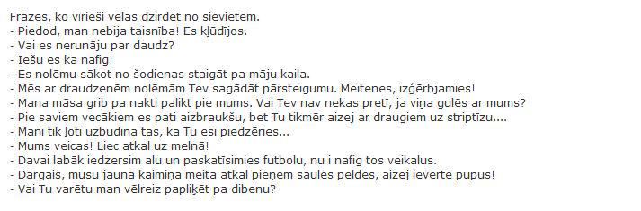 Autors: ĢenerālisHansijs Anekdotes