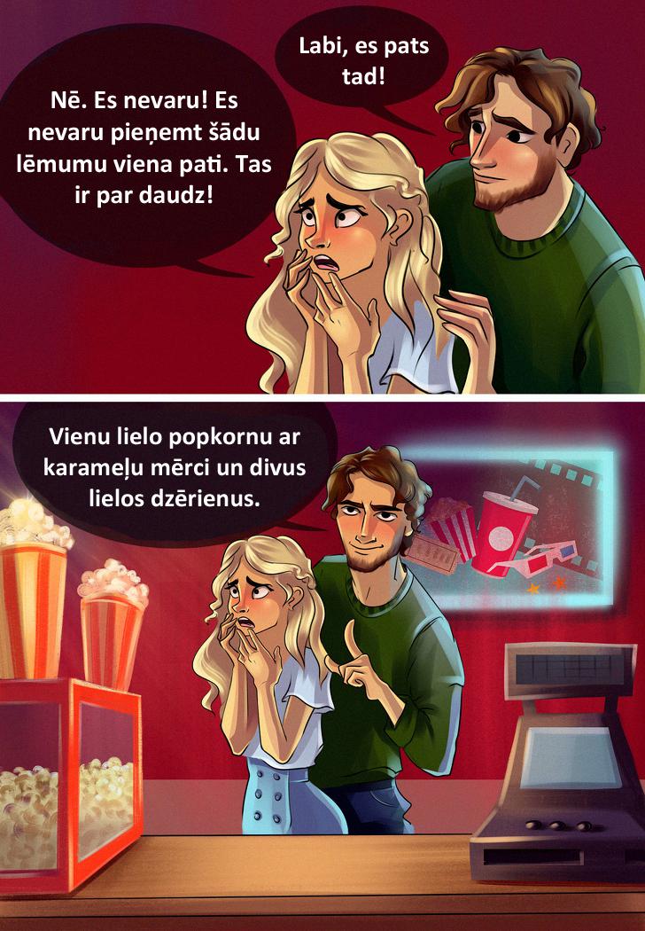 Katrai sievietei ir... Autors: matilde 12 mīlīgi komiksi, kas parāda to, kāpēc sievietei vispār ir vajadzīgs vīrietis