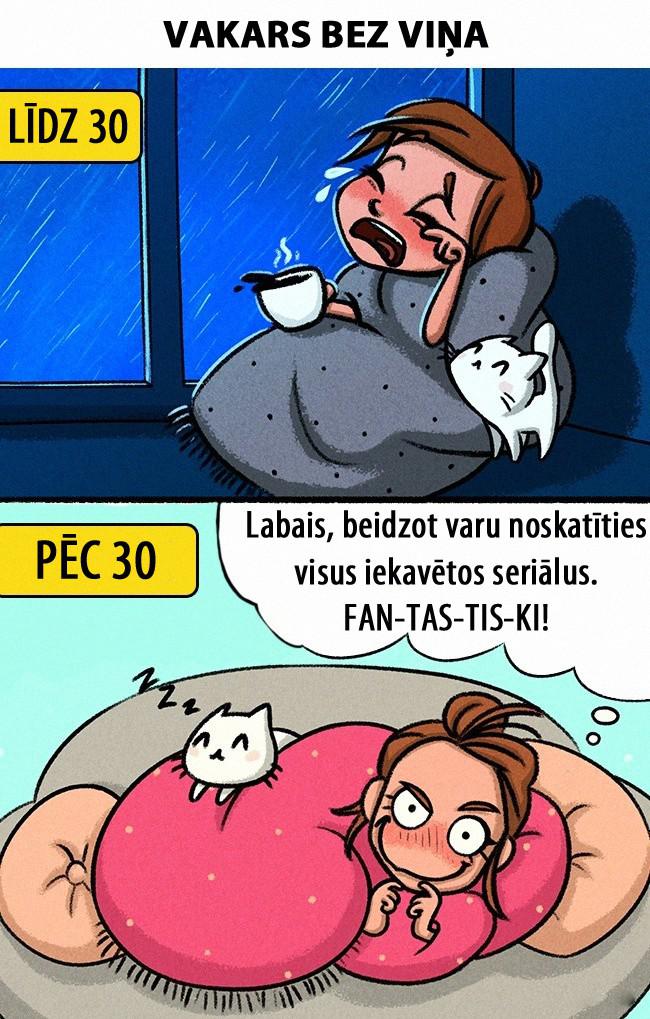Autors: matilde 11 jauki komiksi, kas parāda, cik ļoti mainās attiecības pēc 30