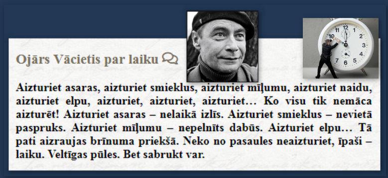 Autors: rasiks Par laiku