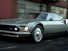 1969 Ford Mustang Mach 40 5.4L koncepta tapšana