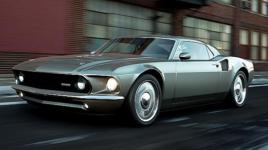 1969 Ford Mustang Mach 40 5.4L koncepta tapšana