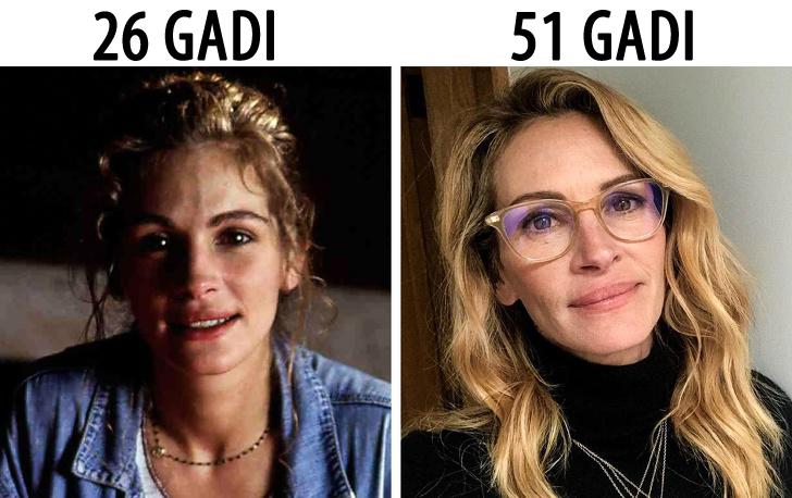 Džūlija Robertsa Autors: matilde Slavenības «tad» un «tagad»: Skat, daži pat nenoveco!