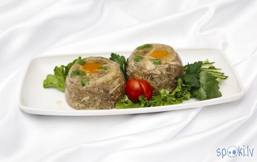 Augstā gaļa galerts kopā ar... Autors: Juris1604 Pašgatavots burgers turpinājums un secinājumi