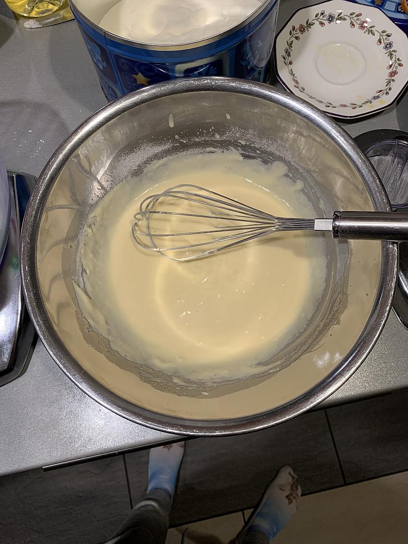 Kad mīkla sāk atgādināt ļoti... Autors: keda11 Kaķu zeķes eksperimentē! Homemade virtuļi