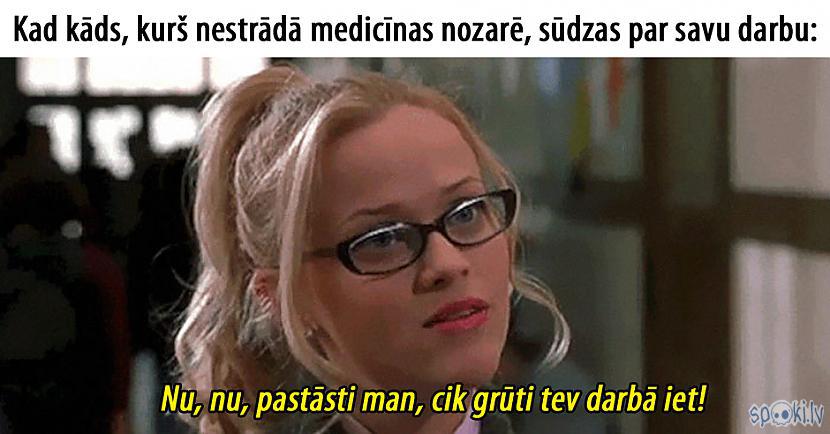 Autors: matilde 17 memītes, kas lieliski atspoguļo medmāsiņas darbu