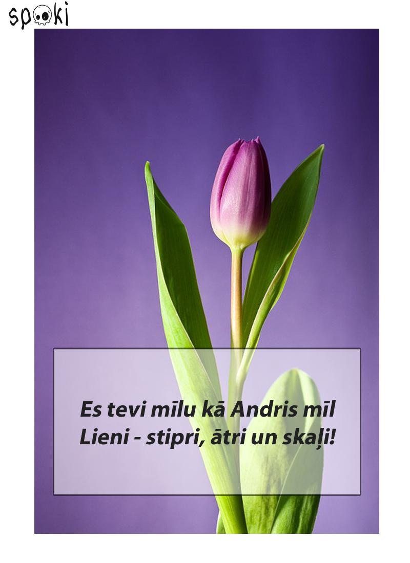 Autors: matilde 11 romantiski Kivičismi, kurus nosūtīt savai mīļotajai 8. martā