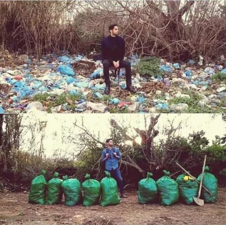lsquorsquoLūk jauniescaroni... Autors: The Diāna Sakopsim vidi! Pasauli pārņēmis #trashtag izaicinājums