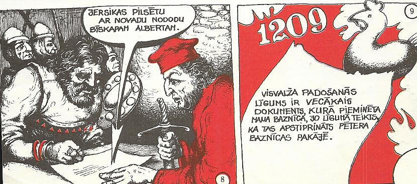 Autors: GargantijA Pētergaiļa stāsts komiksā