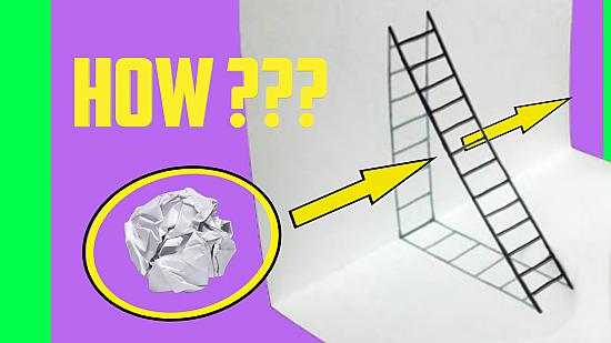 Easy 3D Drawing Illusion