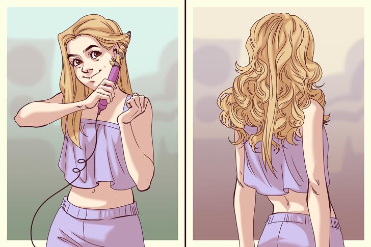 Kad vēlies ieveidot matus... Autors: matilde 12 komiksi, kas pierāda to, ka sieviešu problēmas ir īstas