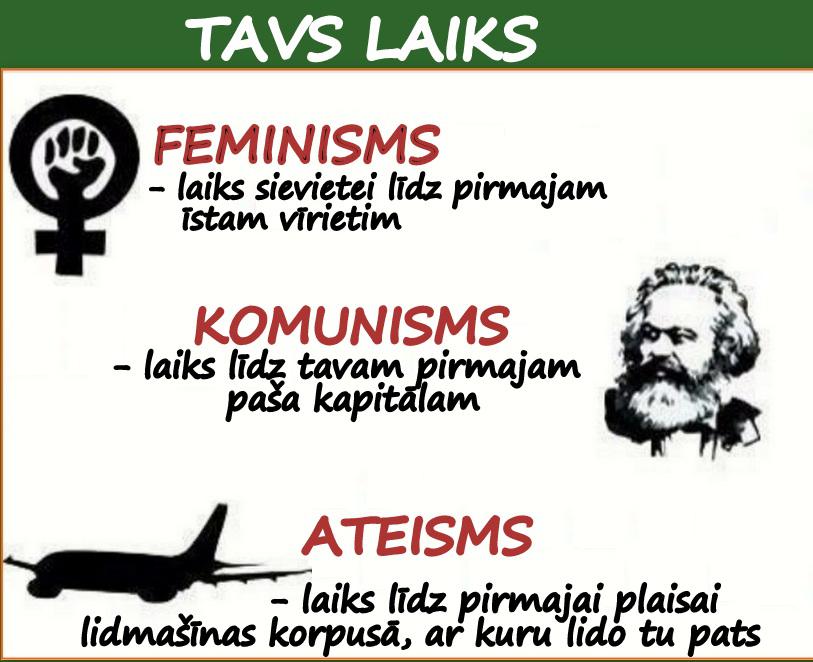 Autors: rasiks Katram sava laika izjūta