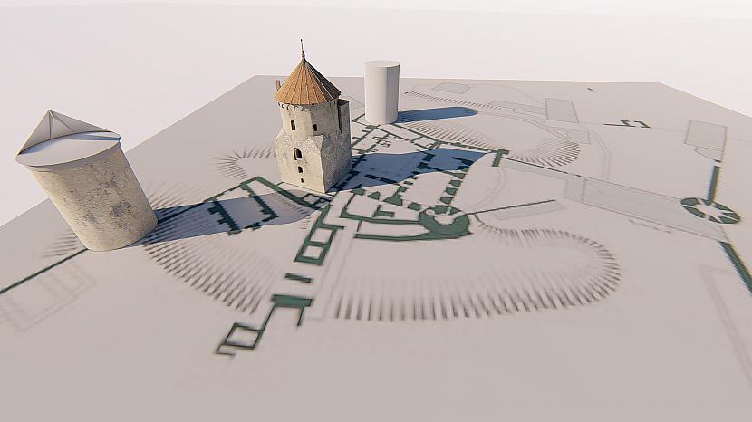 Autors: djart2007 NEW! Cesu - Wenden pils 3D makets!
